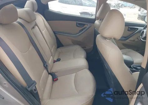 2013 Hyundai Elantra Limited z USA, uszkodzony, nr VIN 5NPDH4AE0DH296013